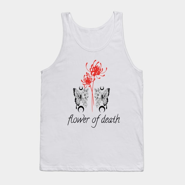 flower of death Tank Top by Rius store